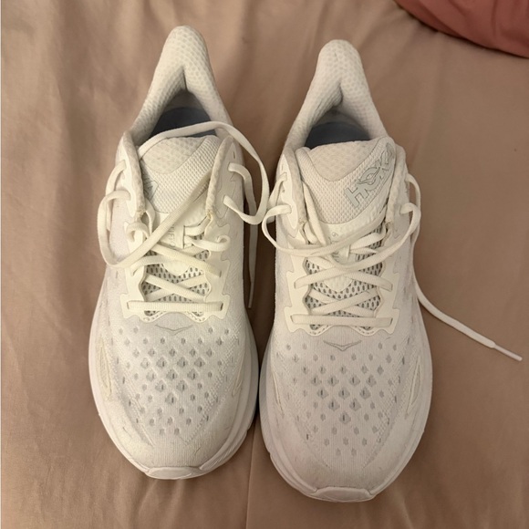 Hoka White Running Shoes *PRICE NEGOTIABLE* - Picture 1 of 6